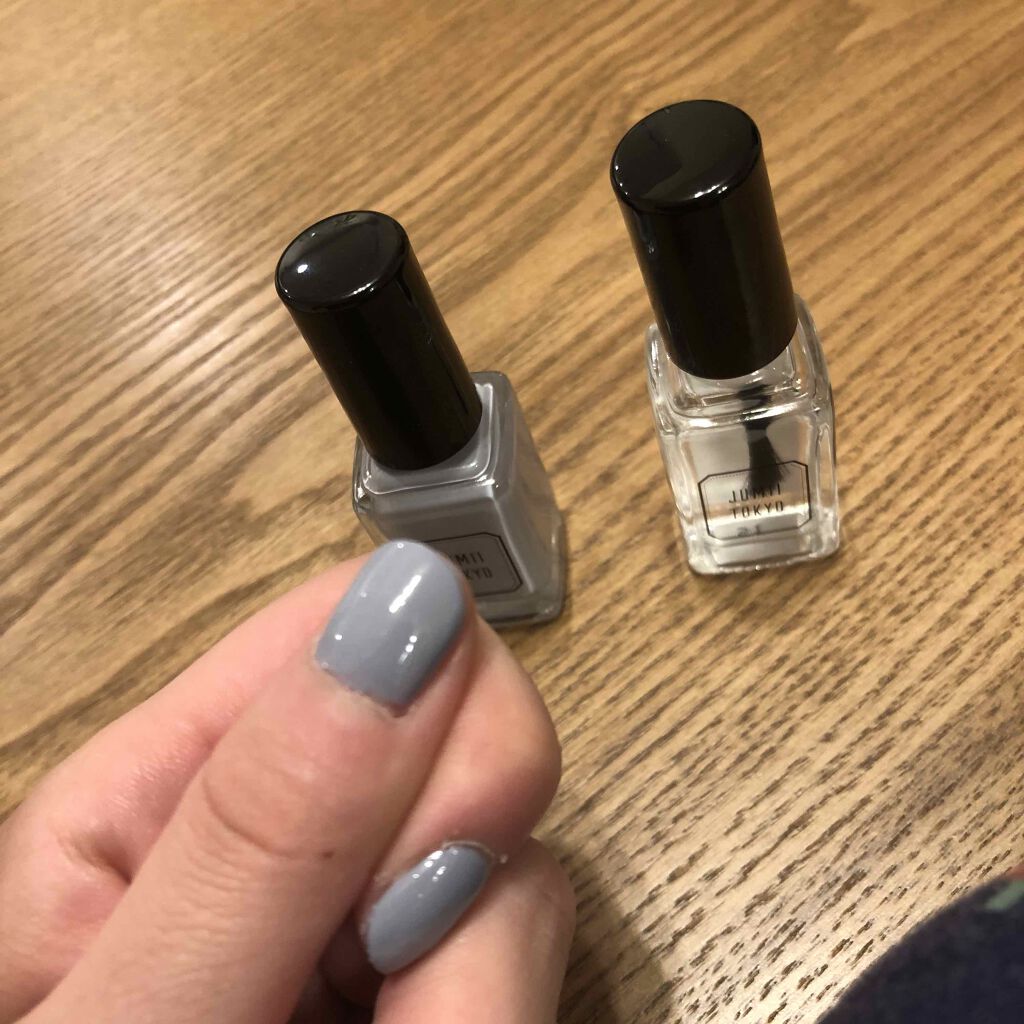 トップコート/ジュミートウキョウ/オールインワンネイルを使ったクチコミ(3枚目)