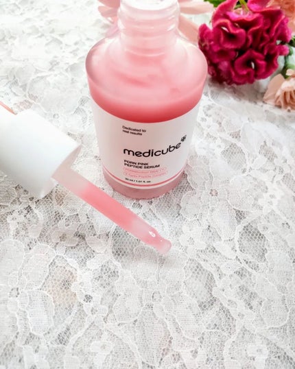 PDRNピンクアンプル PDRN 10,000ppm配合/MEDICUBE/美容液を使ったクチコミ(3枚目)