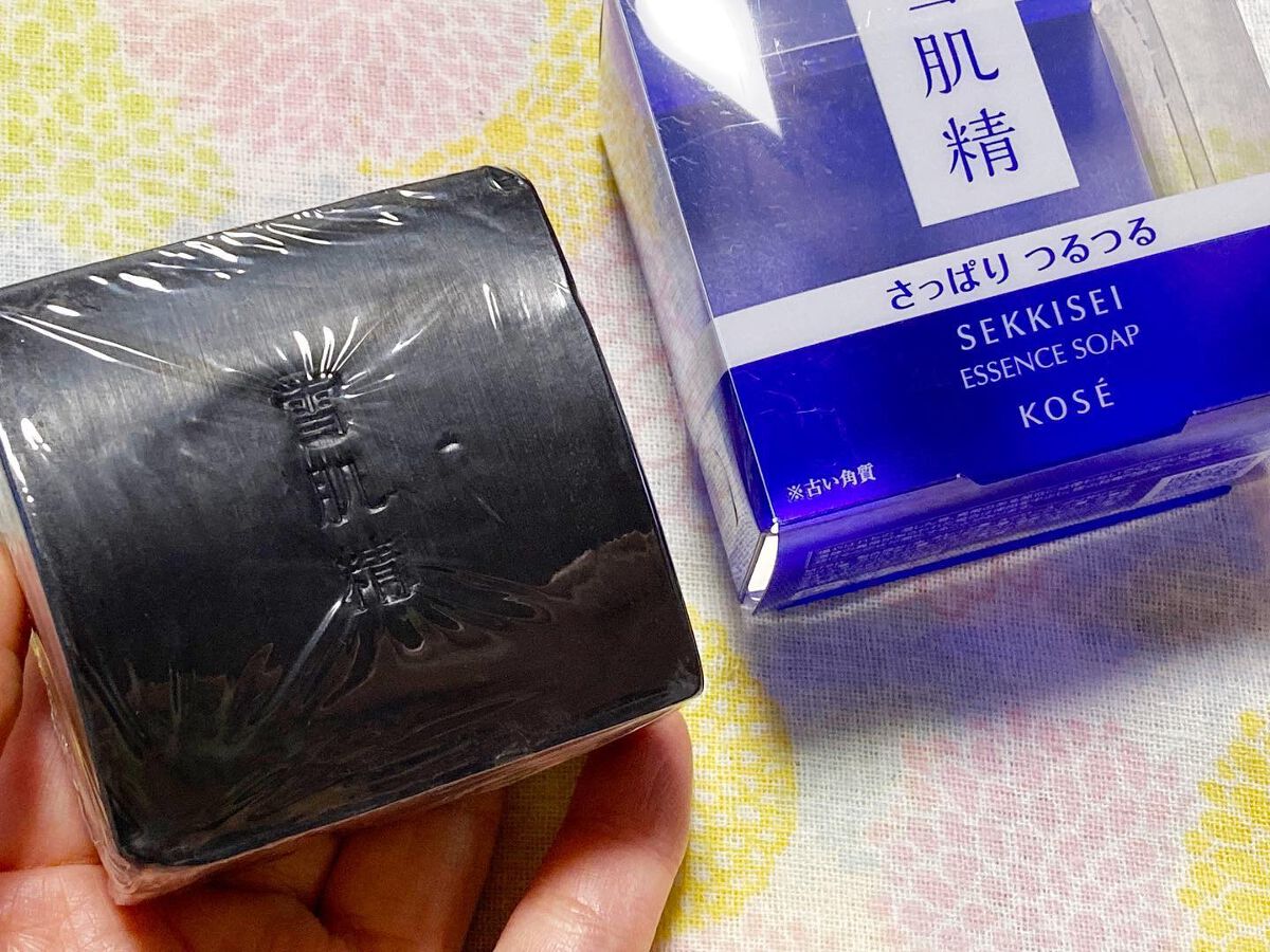 エッセンス ソープ/雪肌精/洗顔石鹸を使ったクチコミ（2枚目）