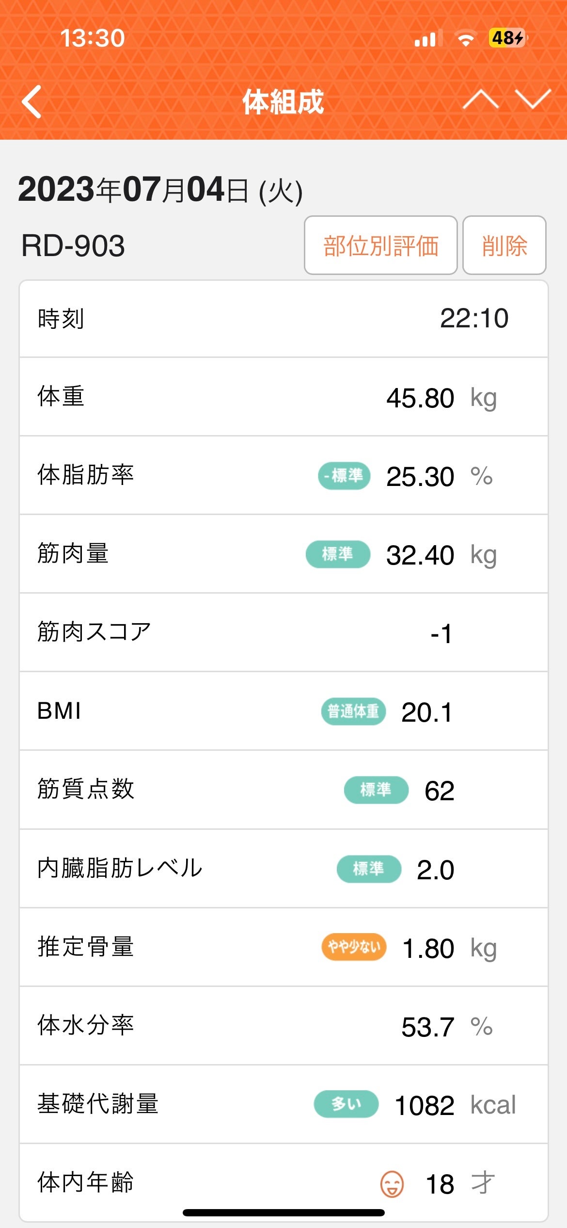 hana❁*.゚ on LIPS 「体脂肪率15%台に!プロテインやダイエットサプリなんかいりませ..」(7枚目)