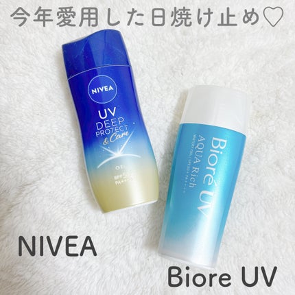 ニベアUV ディープ プロテクト&ケア ジェル/ニベア/日焼け止めジェルを使ったクチコミ(1枚目)