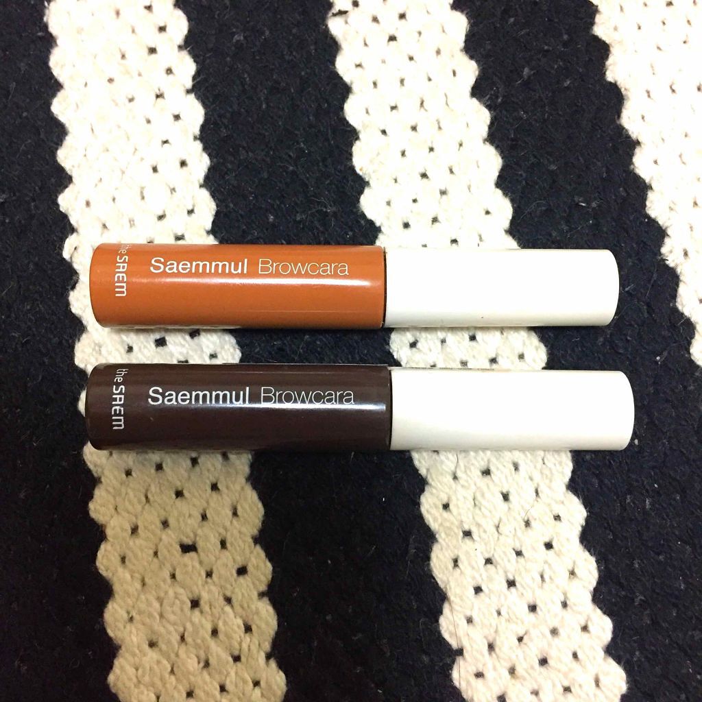 センムル ブロウカラ/the SAEM/眉マスカラを使ったクチコミ(1枚目)