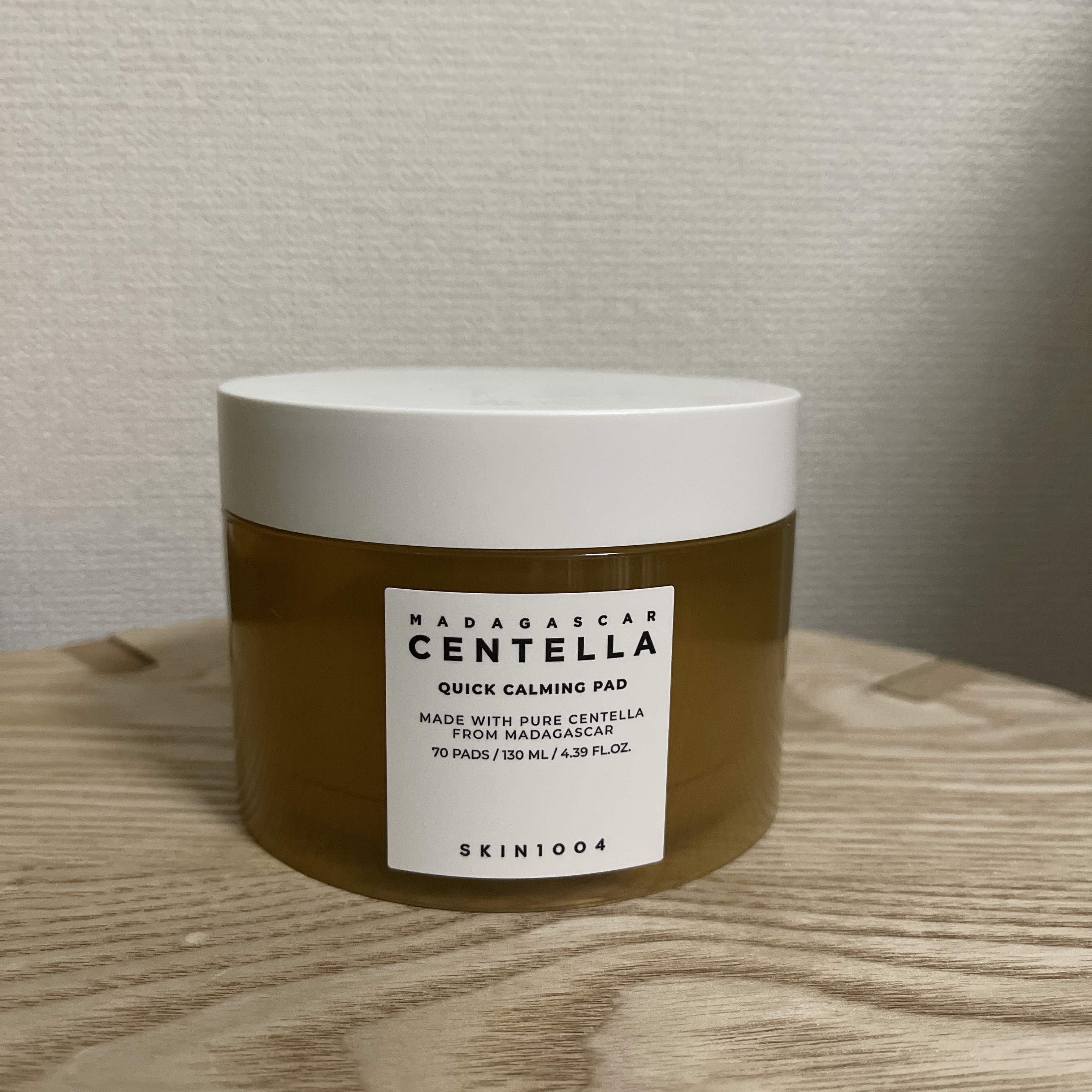 センテラ クイックカーミングパッド/SKIN1004/トナーパッドを使ったクチコミ（1枚目）