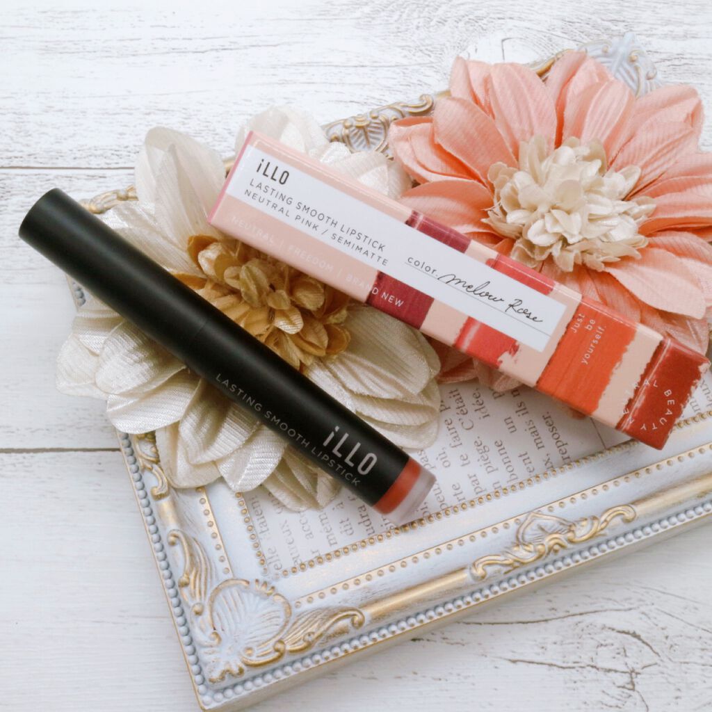 LASTING SMOOTH LIPSTICK(ラスティングスムースリップスティック)/iLLO/口紅を使ったクチコミ（1枚目）