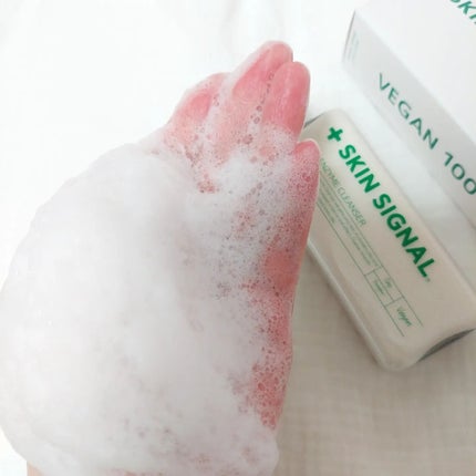 ホワイト クレイ酵素クレンザー /SKIN SIGNAL/洗顔パウダーを使ったクチコミ(4枚目)