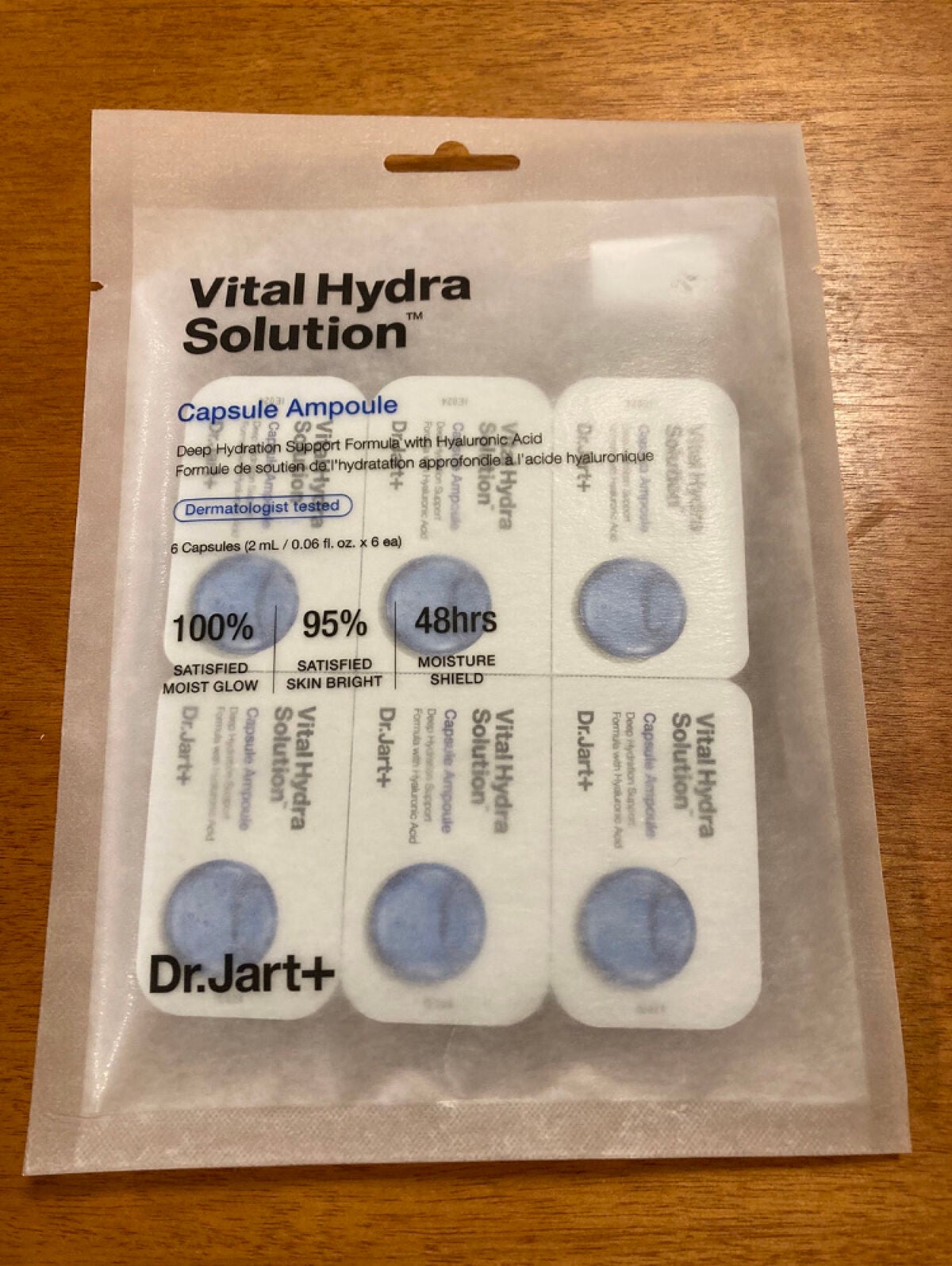 ドクタージャルト バイタル ハイドラ ソリューション カプセルアンプル/Dr.Jart+/美容液を使ったクチコミ(4枚目)