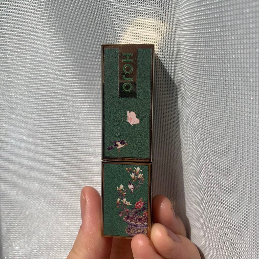 HOJO 锦瑟桃花绒情口红/HOJO/口紅を使ったクチコミ(2枚目)