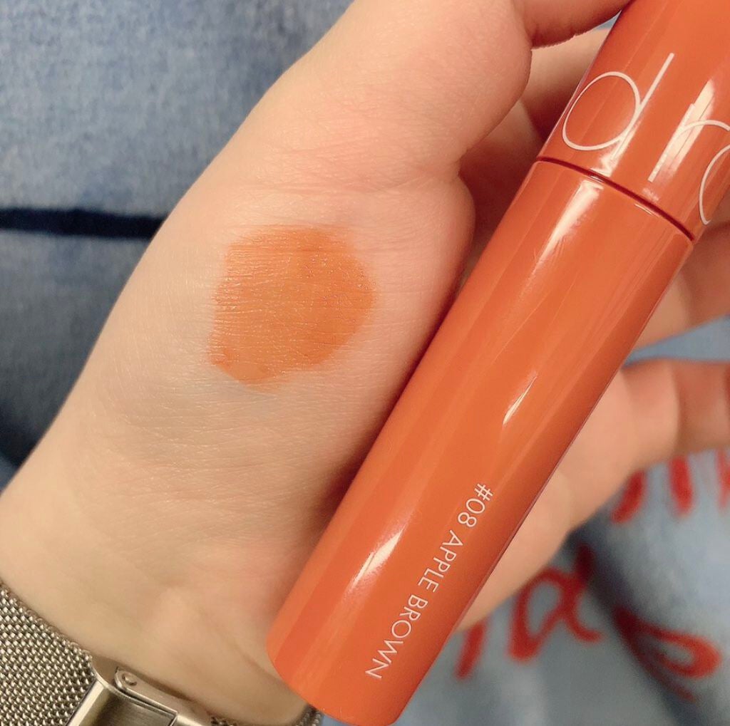 ジューシーラスティングティント/rom&nd/リップティントを使ったクチコミ(2枚目)