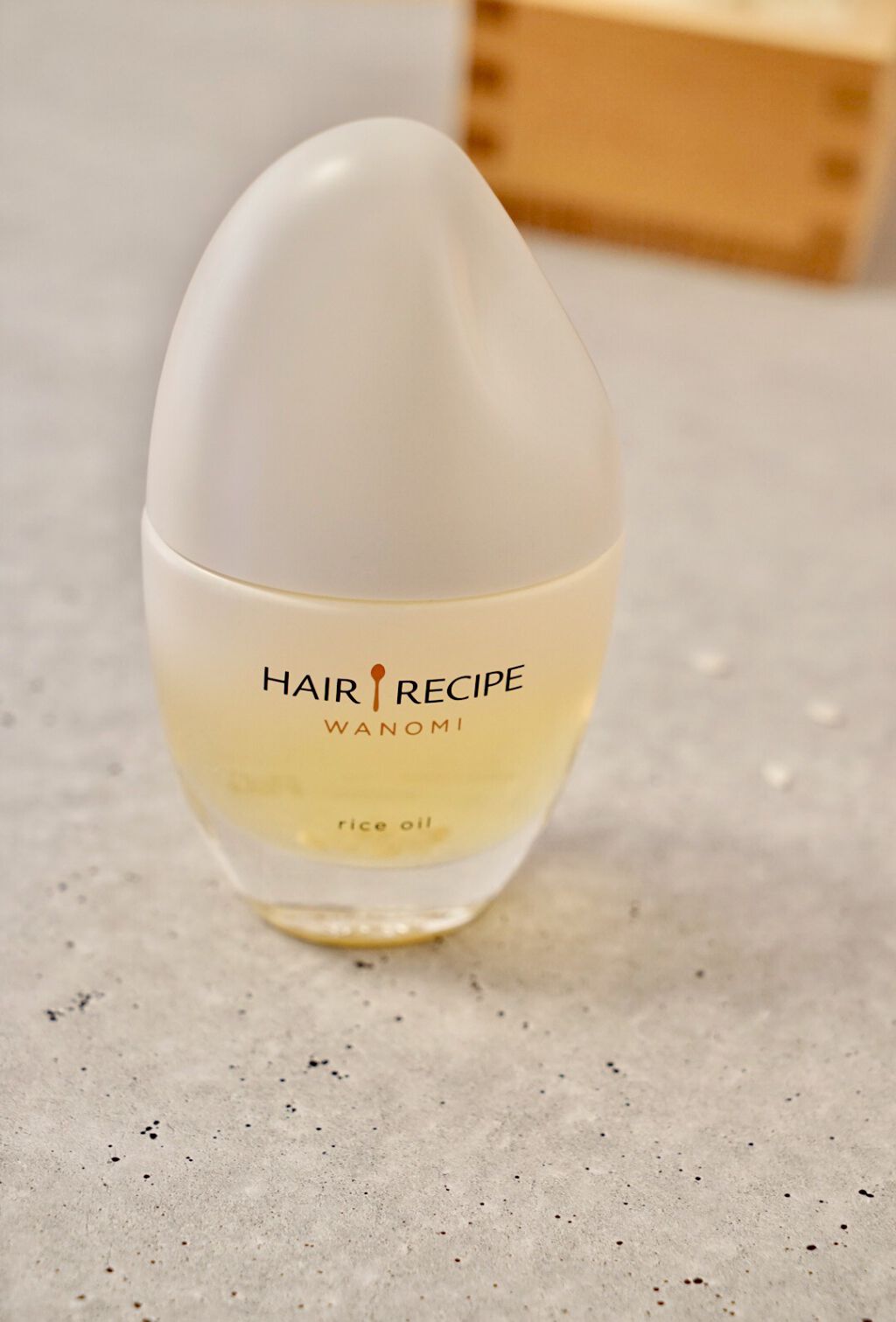 さらとろライスオイル(洗い流さないトリートメント)/WANOMI/ヘアオイルを使ったクチコミ（2枚目）