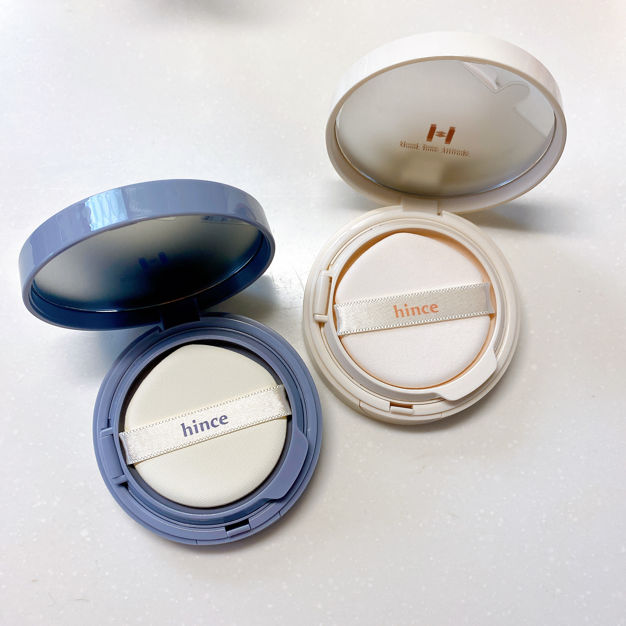 セカンドスキングロウクッション/hince/クッションファンデーションを使ったクチコミ（3枚目）