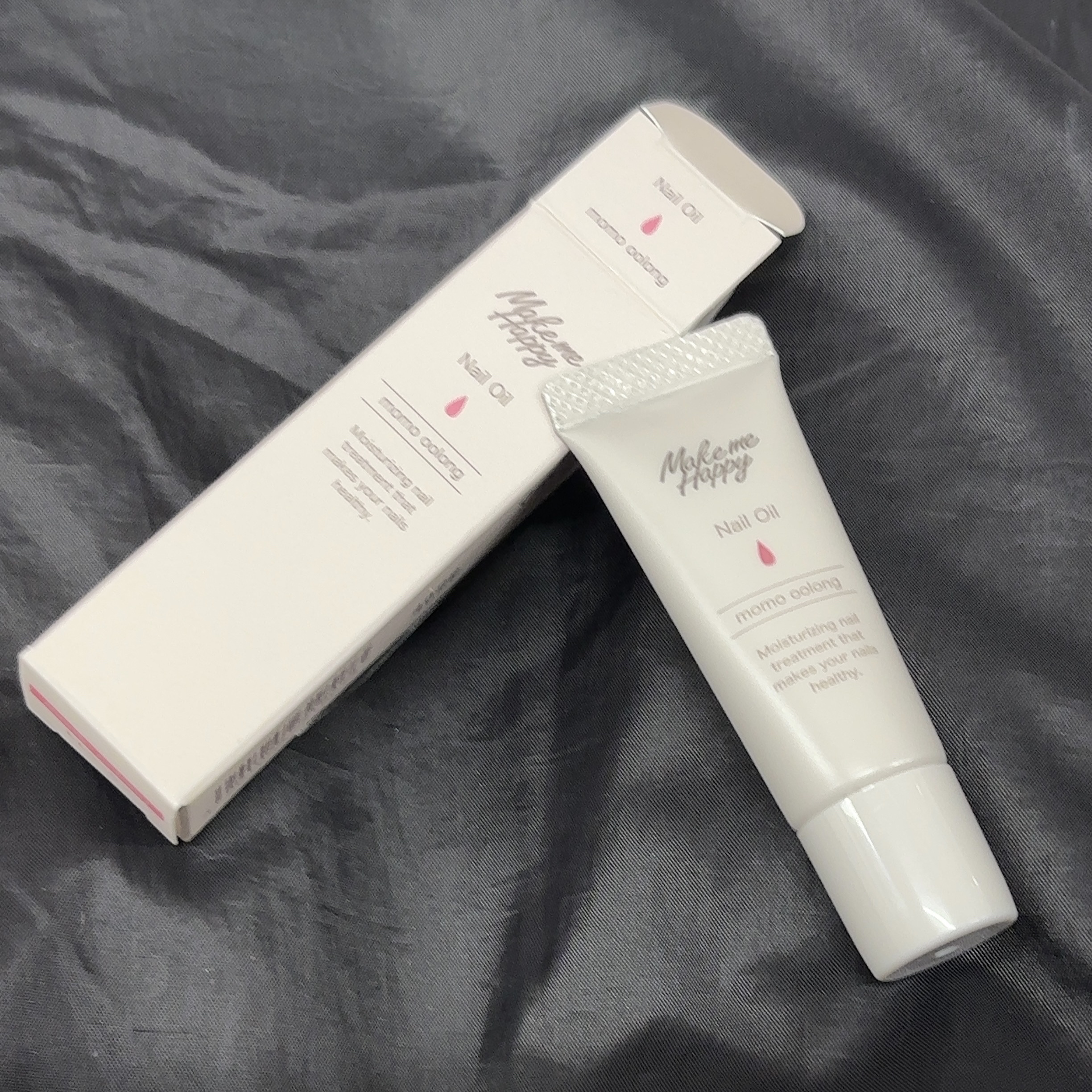 メイクミーハッピー ネイルオイル momo oolong/キャンメイク/ネイルオイル・トリートメントを使ったクチコミ（3枚目）