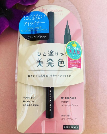リキッドアイライナーWP /キングダム/リキッドアイライナーを使ったクチコミ(1枚目)