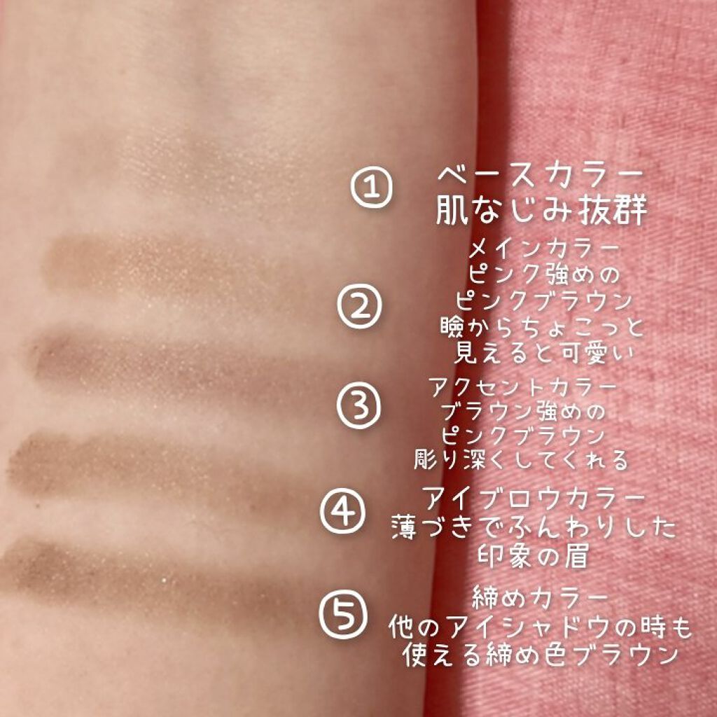 パーフェクトマルチアイズ/キャンメイク/アイシャドウパレットを使ったクチコミ（3枚目）