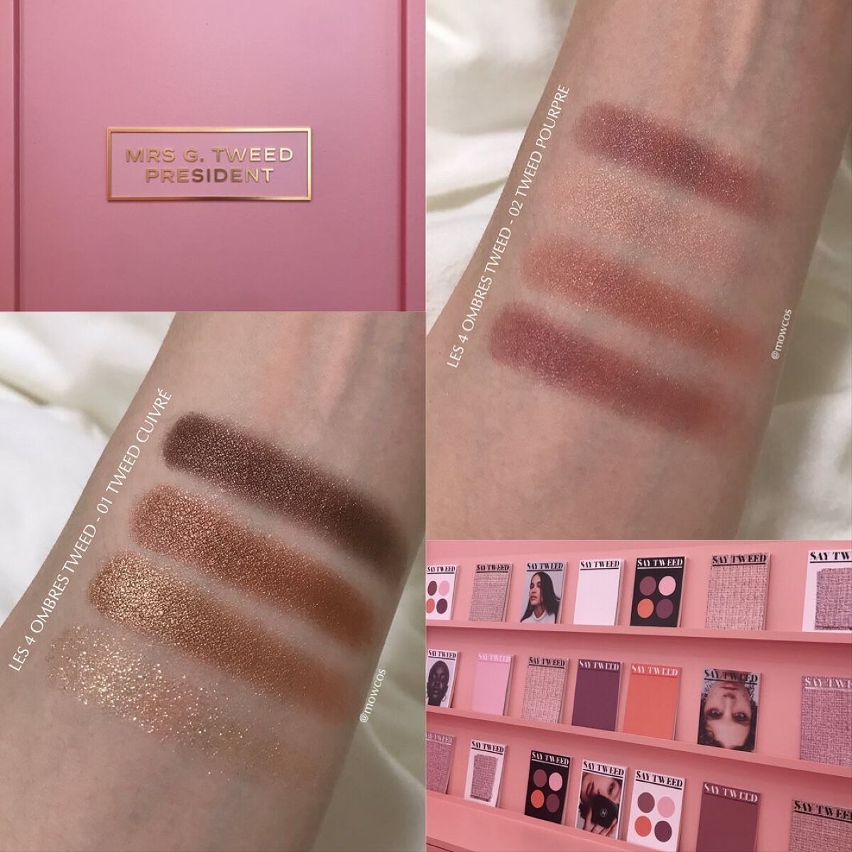 レ キャトル オンブル ツイード/CHANEL/アイシャドウパレットを使ったクチコミ（1枚目）