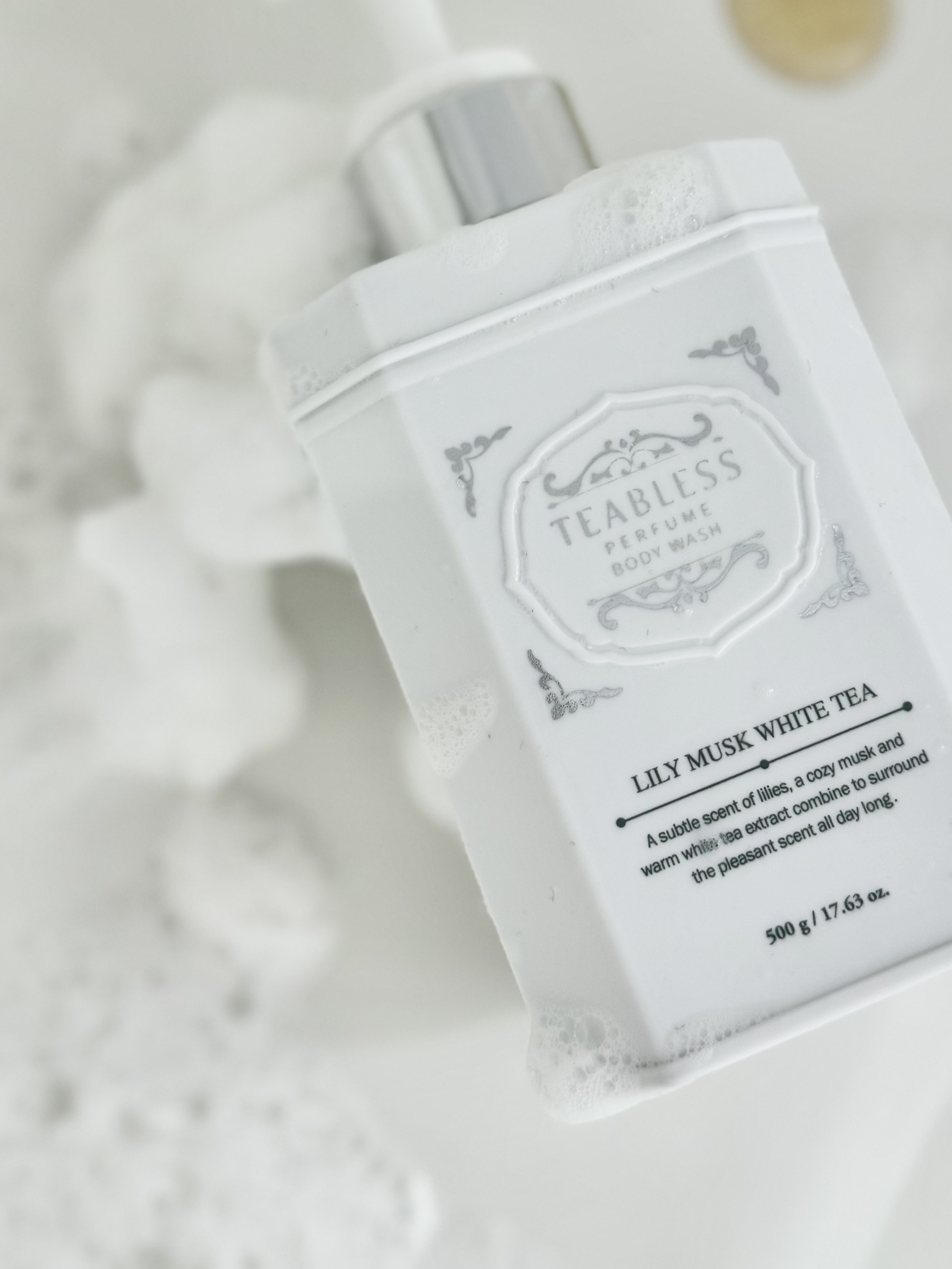 パフュームボディウォッシュ リリームスクホワイトティー/TEABLESS/ボディソープを使ったクチコミ（3枚目）
