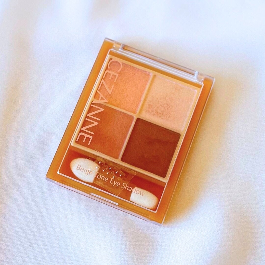 ベージュトーンアイシャドウ/CEZANNE/アイシャドウパレットを使ったクチコミ(1枚目)