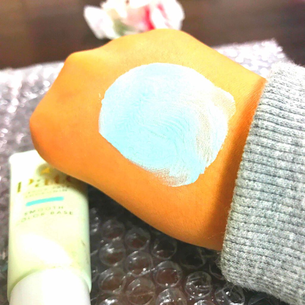 かなきゃん on LIPS 「サナ 毛穴パテ スムースカラーベース ミントグリー..」(3枚目)