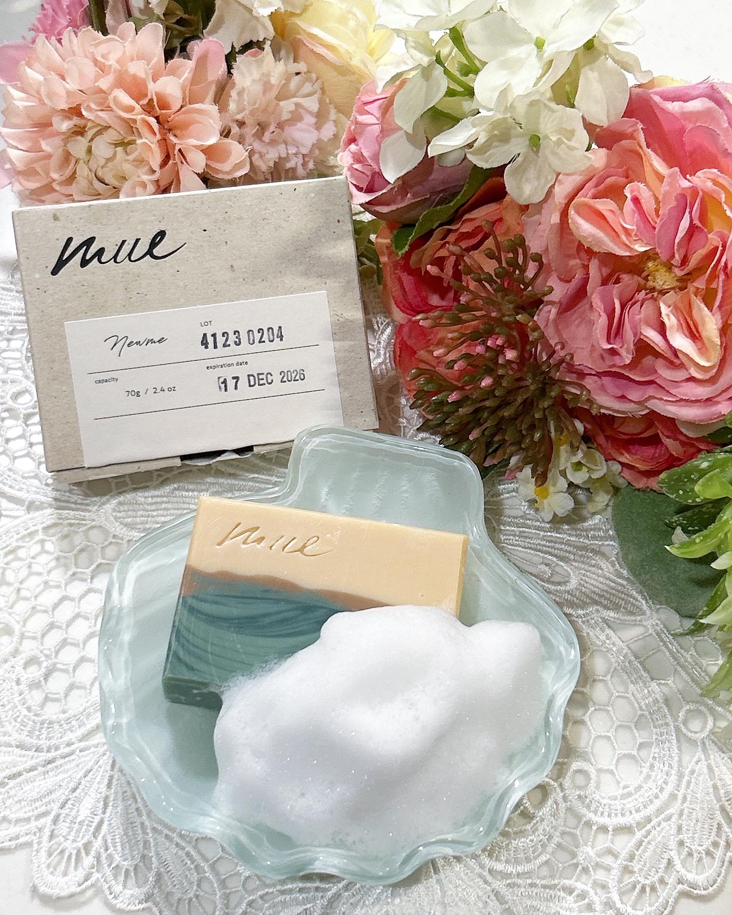 バーソープ/mue/洗顔石鹸を使ったクチコミ（1枚目）