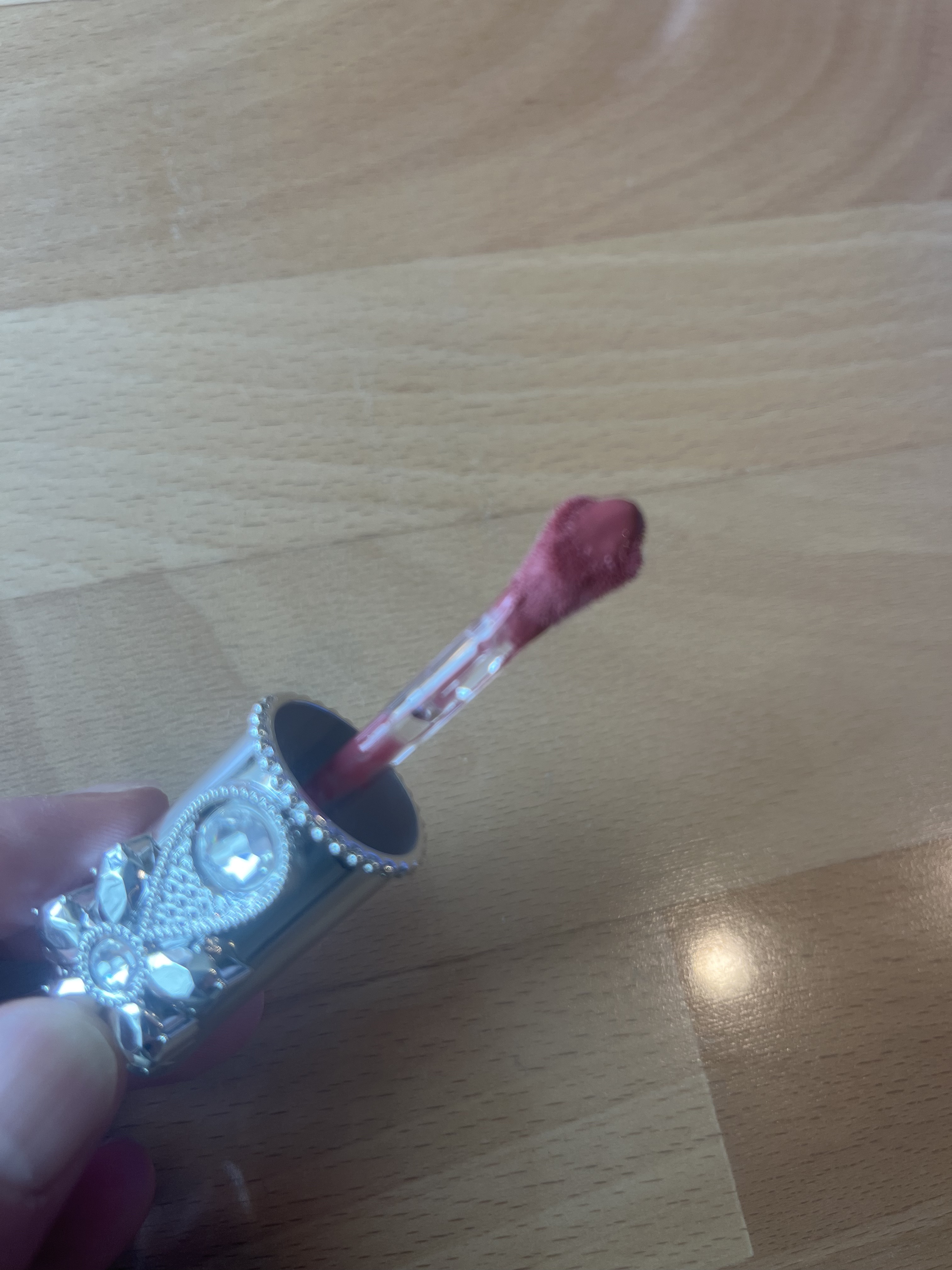 ジルスチュアート ブルームドロップ リップ＆チーク シフォン 07 silky mood/JILL STUART/リキッドチークを使ったクチコミ（2枚目）