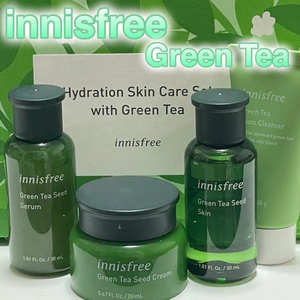 グリーンティー スキンケア トライアルセット/innisfree/化粧水を使ったクチコミ(1枚目)