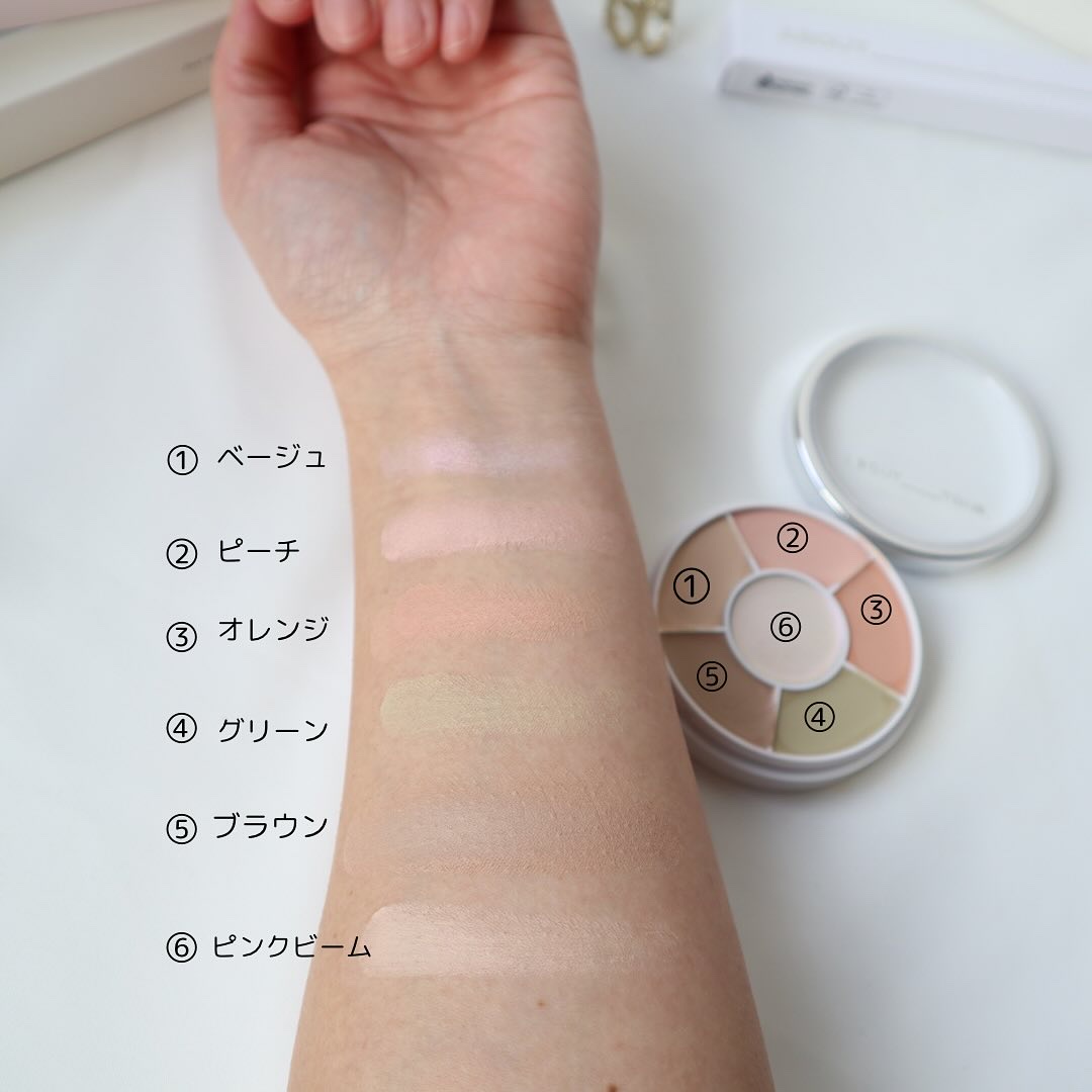 デザイニングマルチパレット/ABOUT TONE/パレットコンシーラーを使ったクチコミ（3枚目）