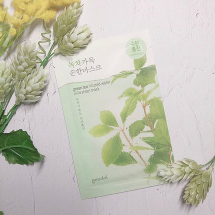 グリーンティマイルドシートマスク/goodal/シートマスク・パックを使ったクチコミ(1枚目)