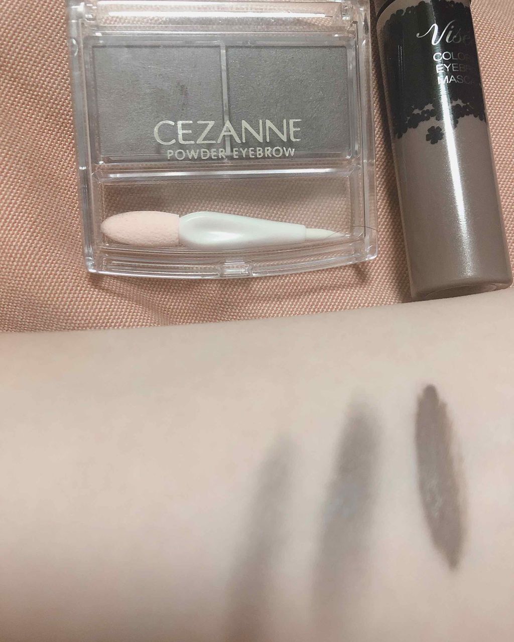 リシェ カラーリング アイブロウマスカラ/Visée/眉マスカラを使ったクチコミ(2枚目)