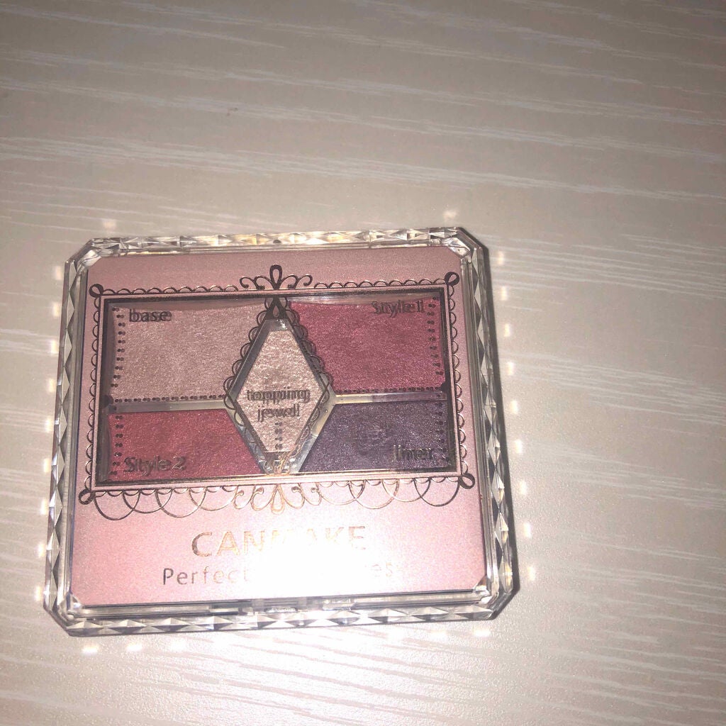 【旧品】パーフェクトスタイリストアイズ/キャンメイク/アイシャドウパレットを使ったクチコミ(2枚目)