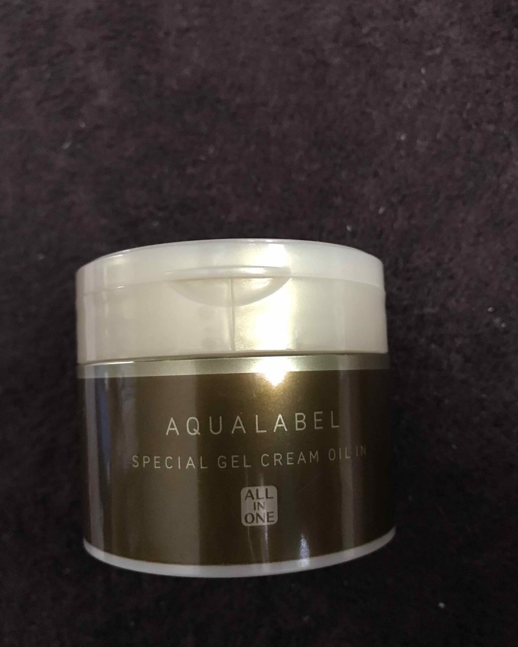 スペシャルジェルクリーム(オイルイン)/アクアレーベル/オールインワン化粧品を使ったクチコミ（1枚目）