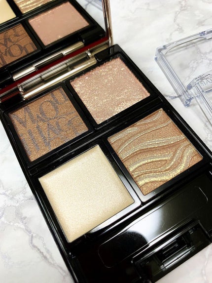 ドラマティックアイカラー (パウダー)/(クリーム)/マキアージュ/アイシャドウパレットを使ったクチコミ(7枚目)