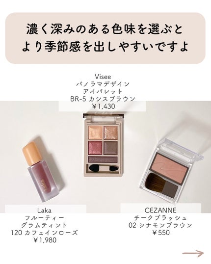 パノラマデザイン アイパレット/Visée/アイシャドウパレットを使ったクチコミ(2枚目)