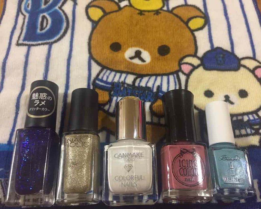 カラフルネイルズ/キャンメイク/マニキュアを使ったクチコミ(4枚目)