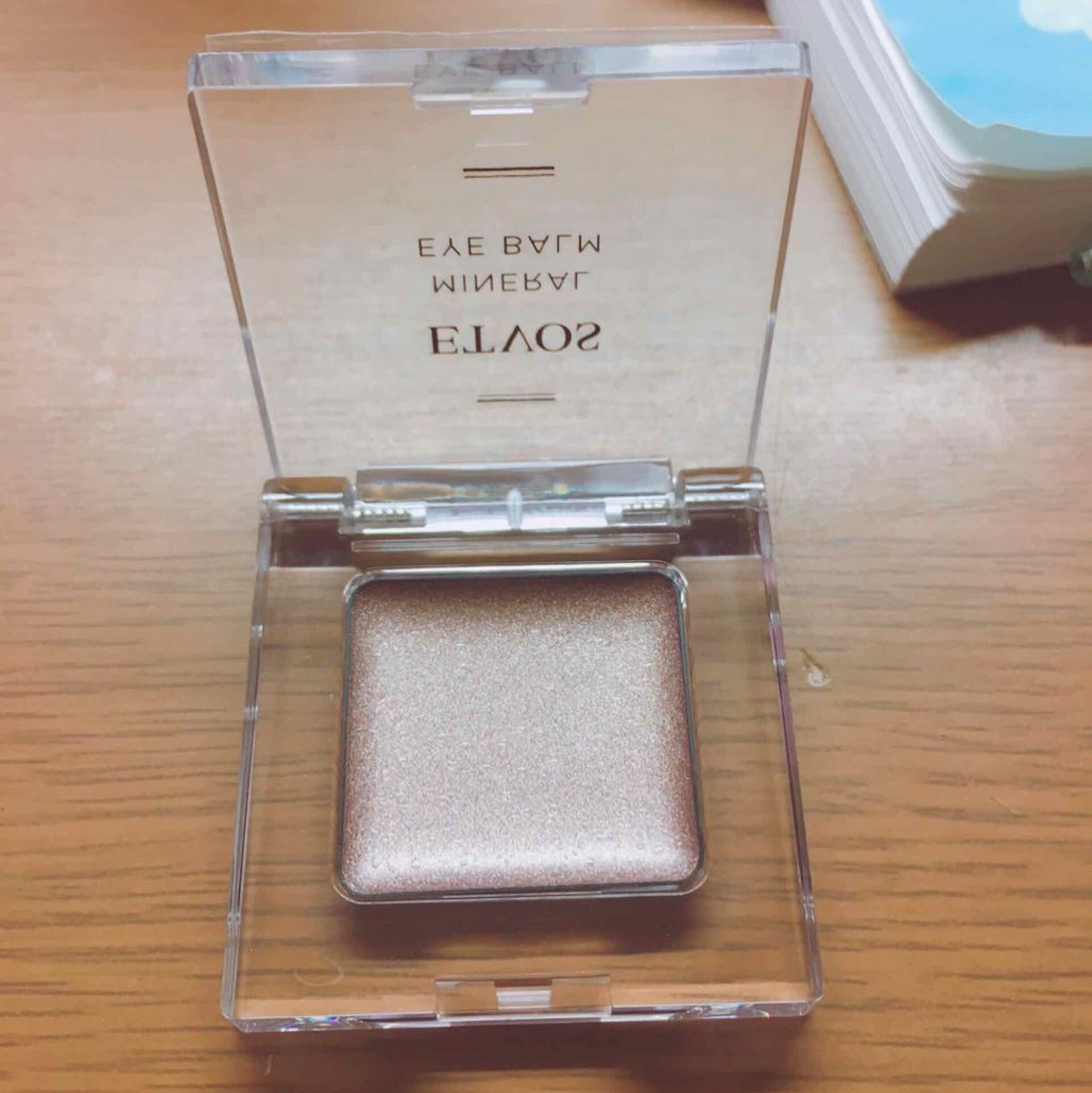 ミネラルアイバーム アッシュグレイ/エトヴォス/ジェル・クリームアイシャドウを使ったクチコミ（2枚目）