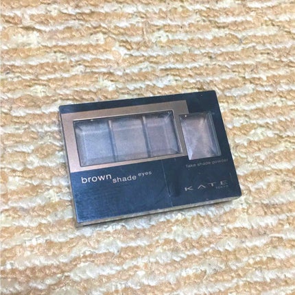 ブラウンシェードアイズ/KATE/アイシャドウパレットを使ったクチコミ(2枚目)