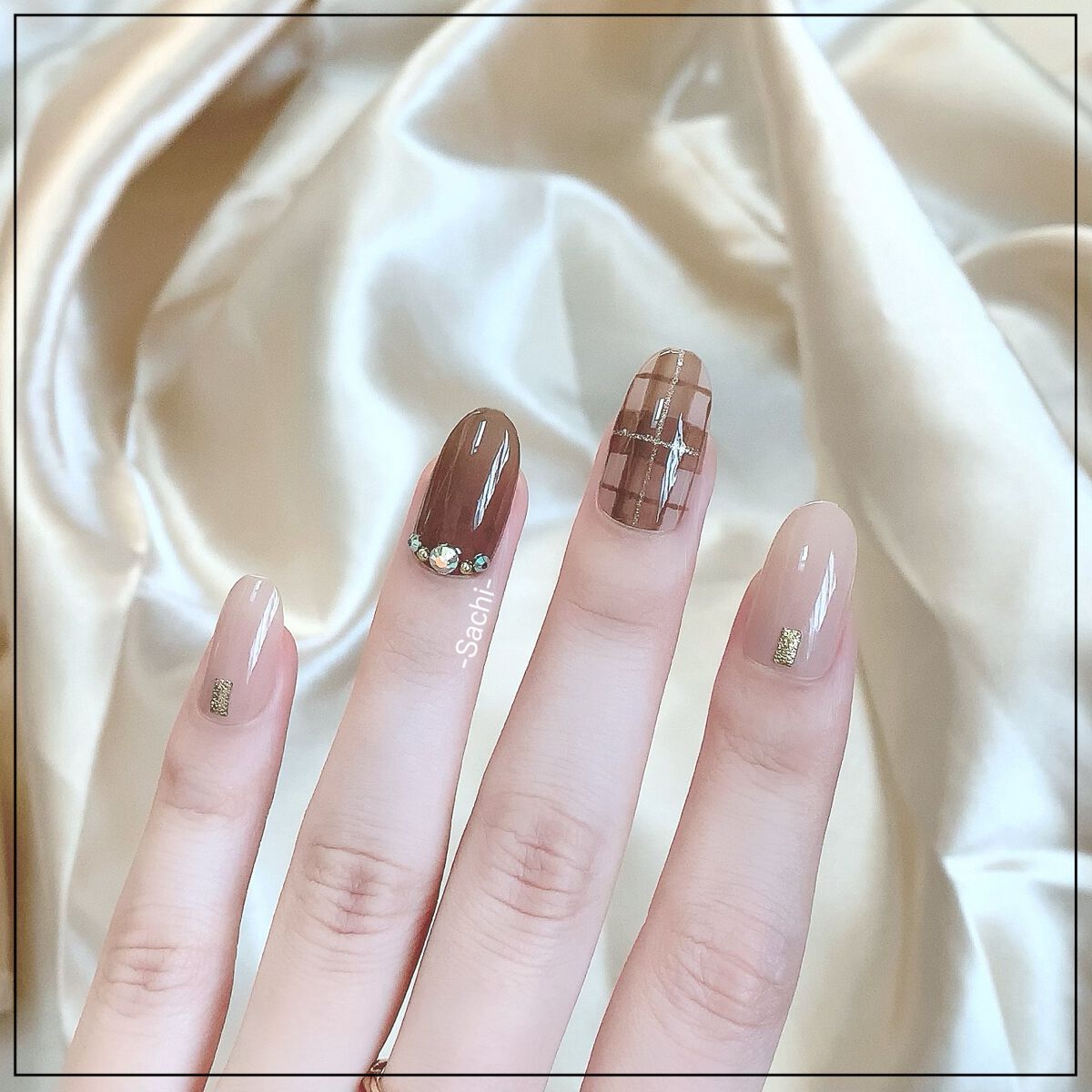 秋ネイルのネイルデザイン | カラフルネイルズ｜キャンメイク