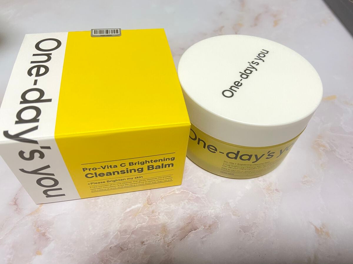 プロビタC ブライトニングクレンジングバーム/One-day's you/クレンジングバームを使ったクチコミ(3枚目)
