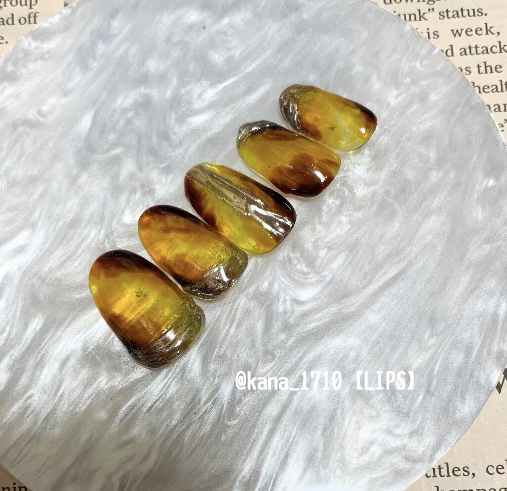 プチプラカラージェル/マニキュアを使ったクチコミ（1枚目）