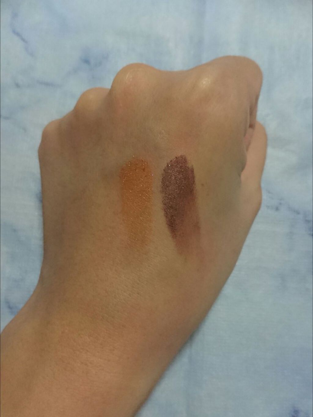 カスタムシャドウ/ドーリーウインク/単色アイシャドウを使ったクチコミ（2枚目）