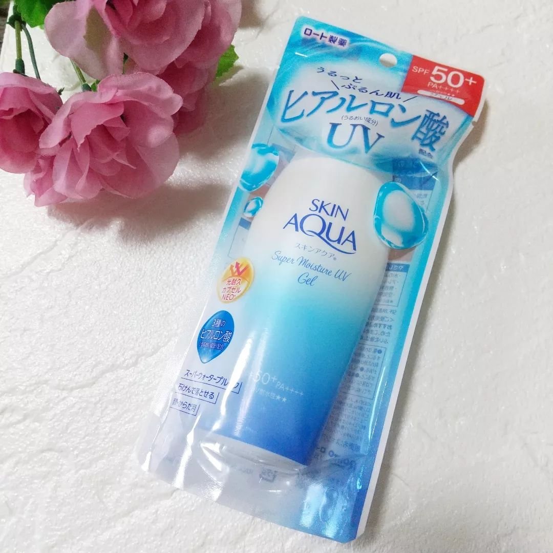 スキンアクア スーパーモイスチャージェル/スキンアクア/日焼け止めジェルを使ったクチコミ（2枚目）