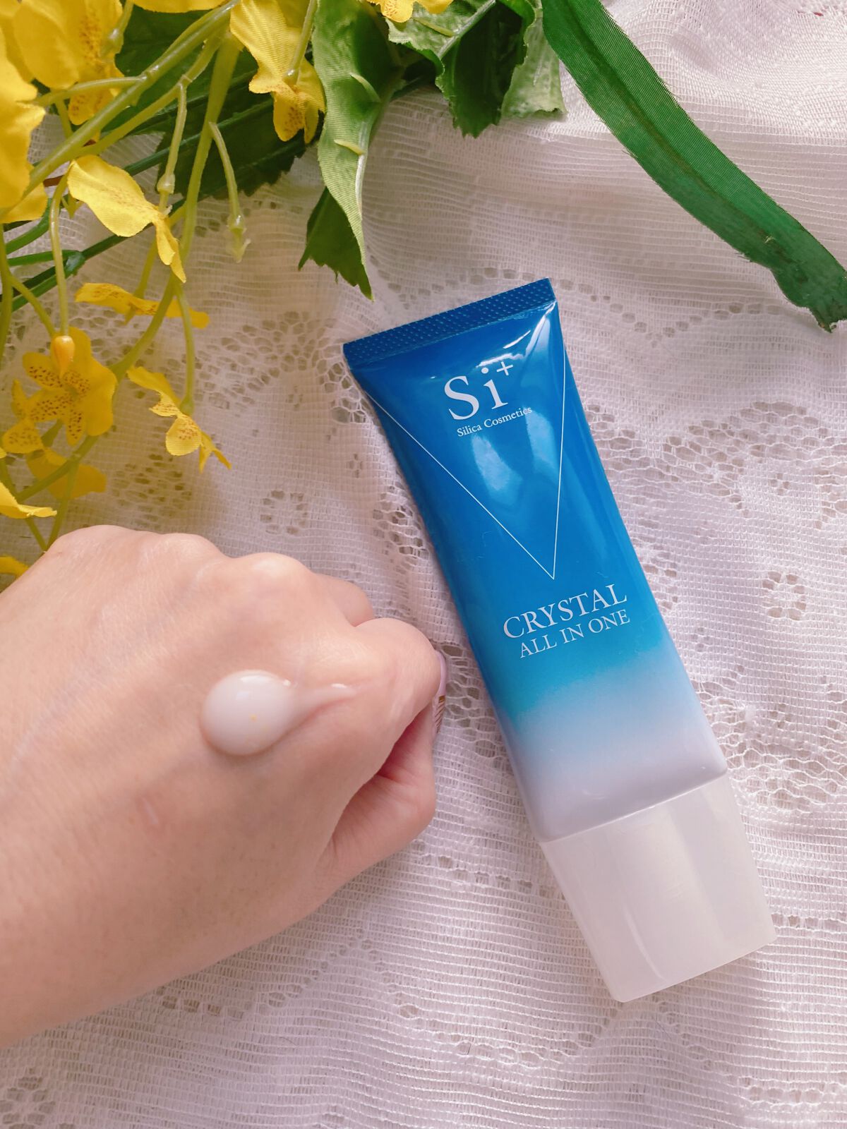 クリスタルオールインワン/Si+/フェイスクリームを使ったクチコミ(3枚目)