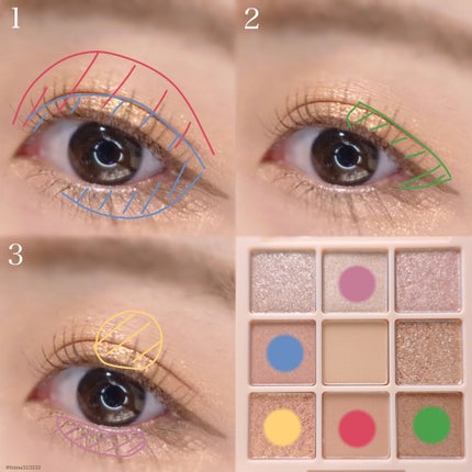 シャドウパレット/dasique/アイシャドウパレットを使ったクチコミ(6枚目)