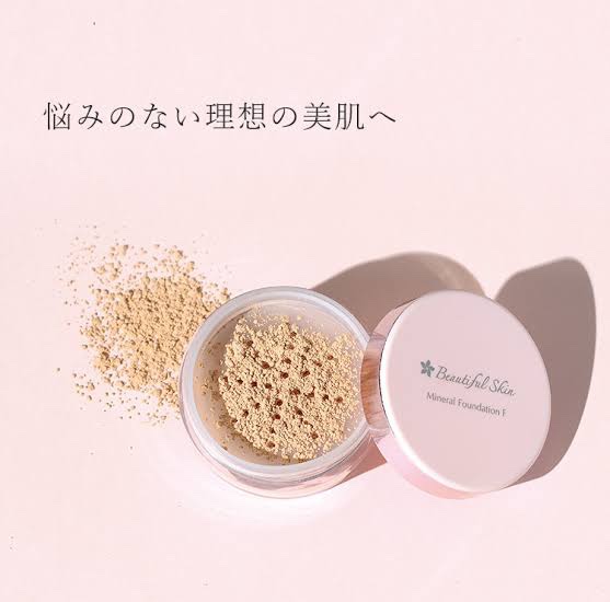 ミネラルファンデーション Ｆ/ビューティフルスキン/パウダーファンデーションを使ったクチコミ（1枚目）