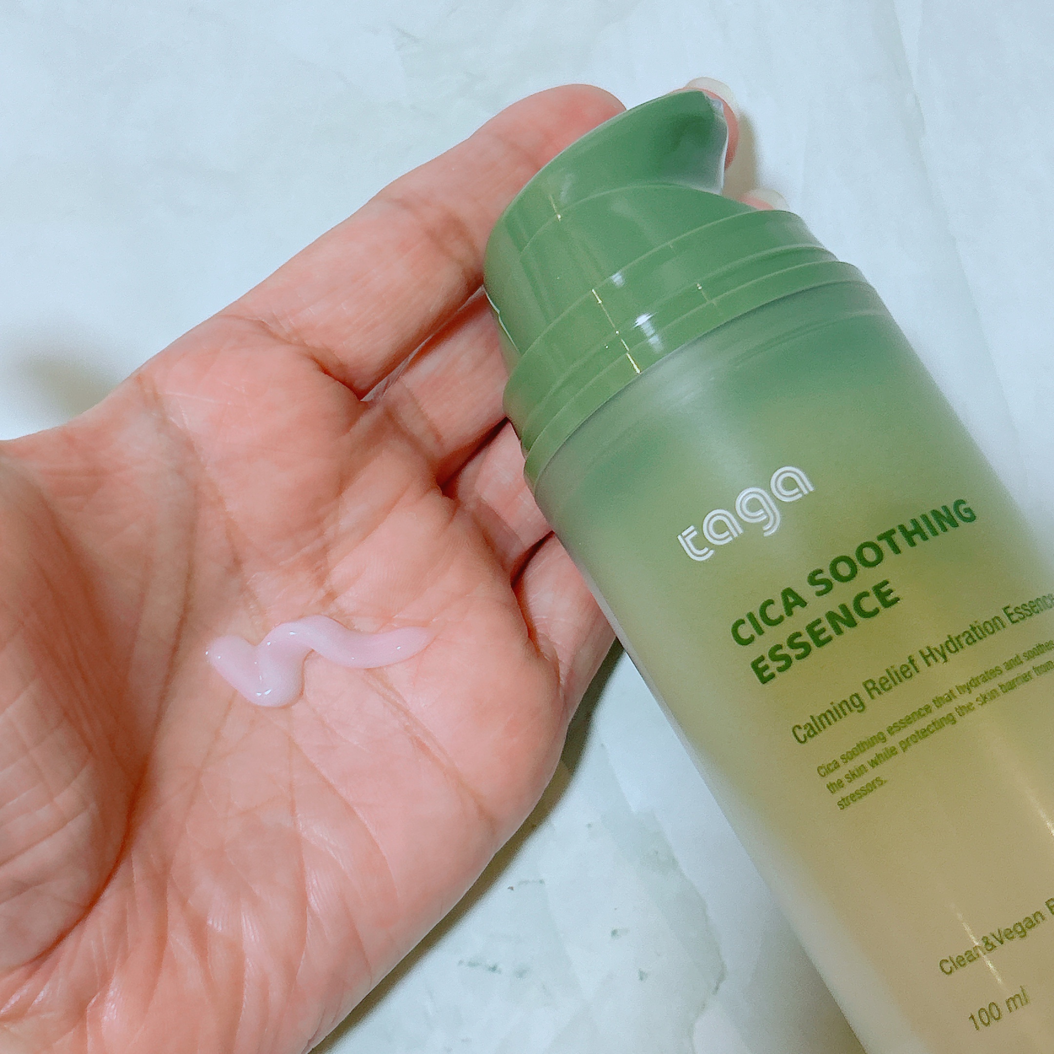 シカ スージングエッセンス/TAGA/フェイスクリームを使ったクチコミ（2枚目）