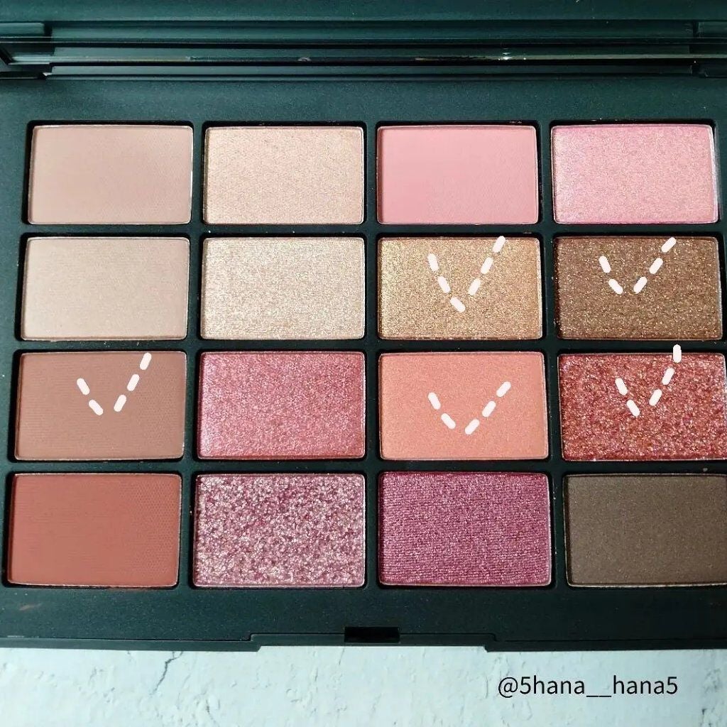 サマーアンレイテッド アイシャドーパレット/NARS/アイシャドウパレットを使ったクチコミ(3枚目)