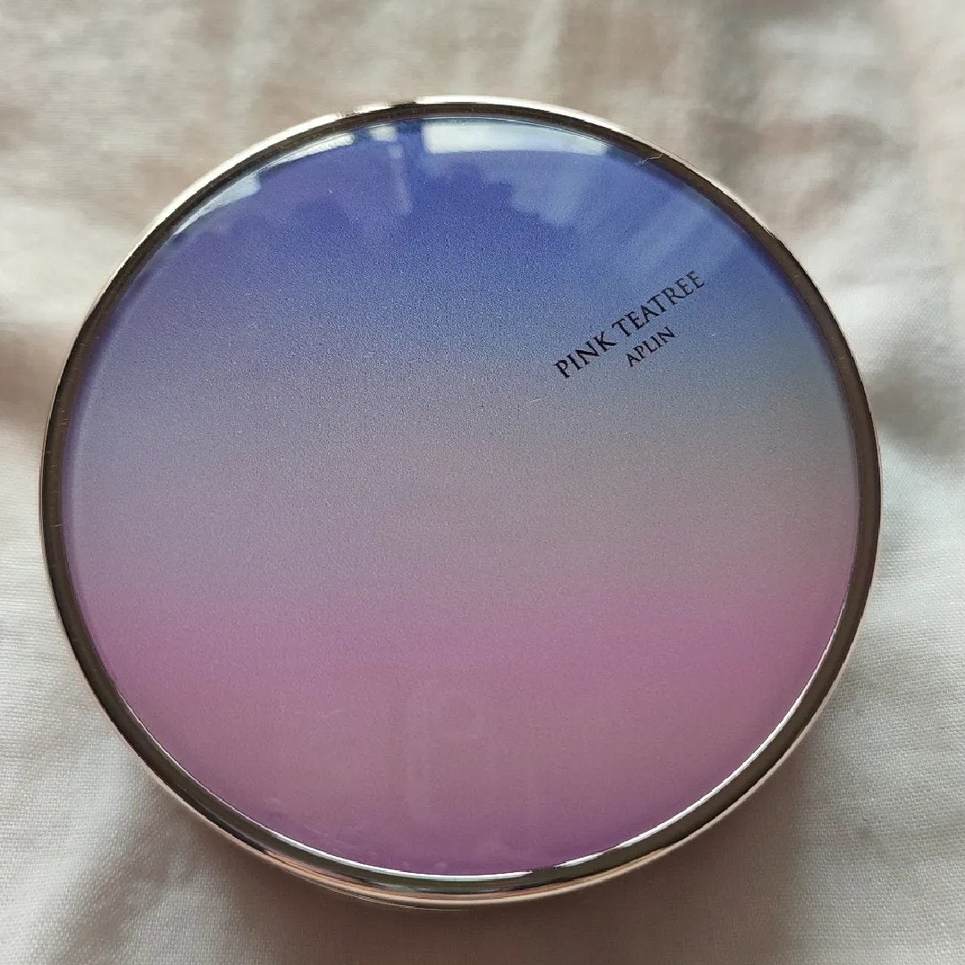ピンクティーツリーカバープライマークッション/APLIN/クッションファンデーションを使ったクチコミ(2枚目)