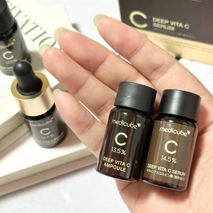 ディープビタCアンプル2.0/MEDICUBE/美容液を使ったクチコミ(4枚目)