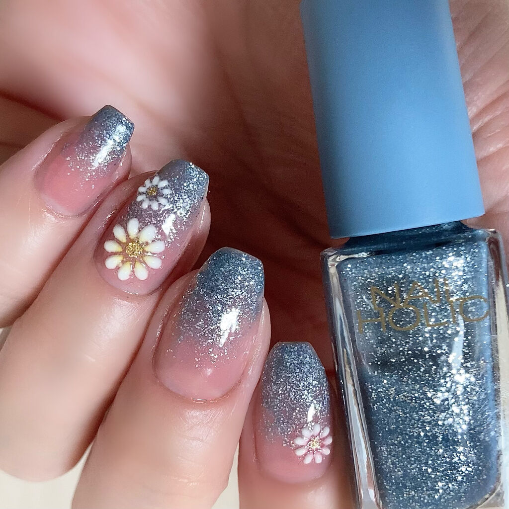 ネイルホリック リミテッドカラー Spring Denim/ネイルホリック/マニキュアを使ったクチコミ（2枚目）