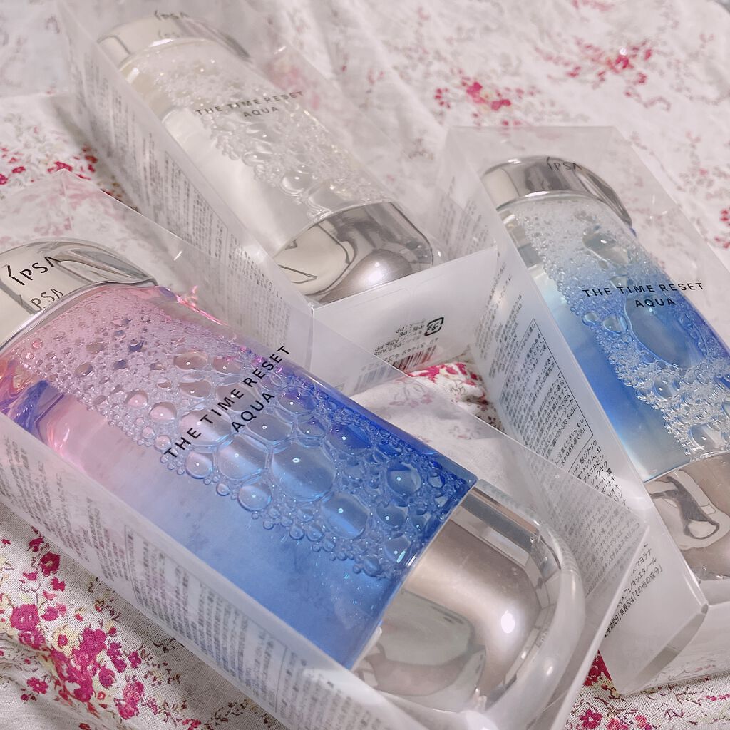 ザ・タイムR アクア 限定ボトルセット/IPSA/化粧水を使ったクチコミ（1枚目）