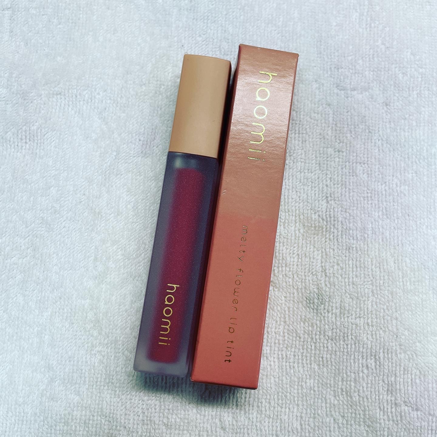 Melty flower lip tint/haomii/口紅を使ったクチコミ（1枚目）