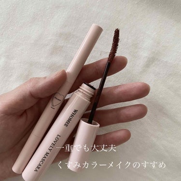 WHOMEE
マルチライナー deeper
¥1,500
ロング＆カールマスカラ terracotta pink
¥1,500




最近のアイメイクに欠かせないアイテム♡
可愛すぎるパッケージに躊躇